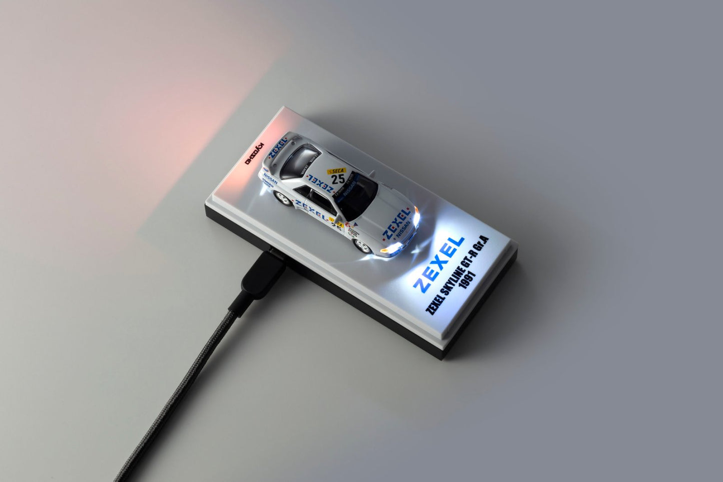 1/64 ZEXEL SKYLINE GT-R (R32) #25 - Kyosho - 07012LE