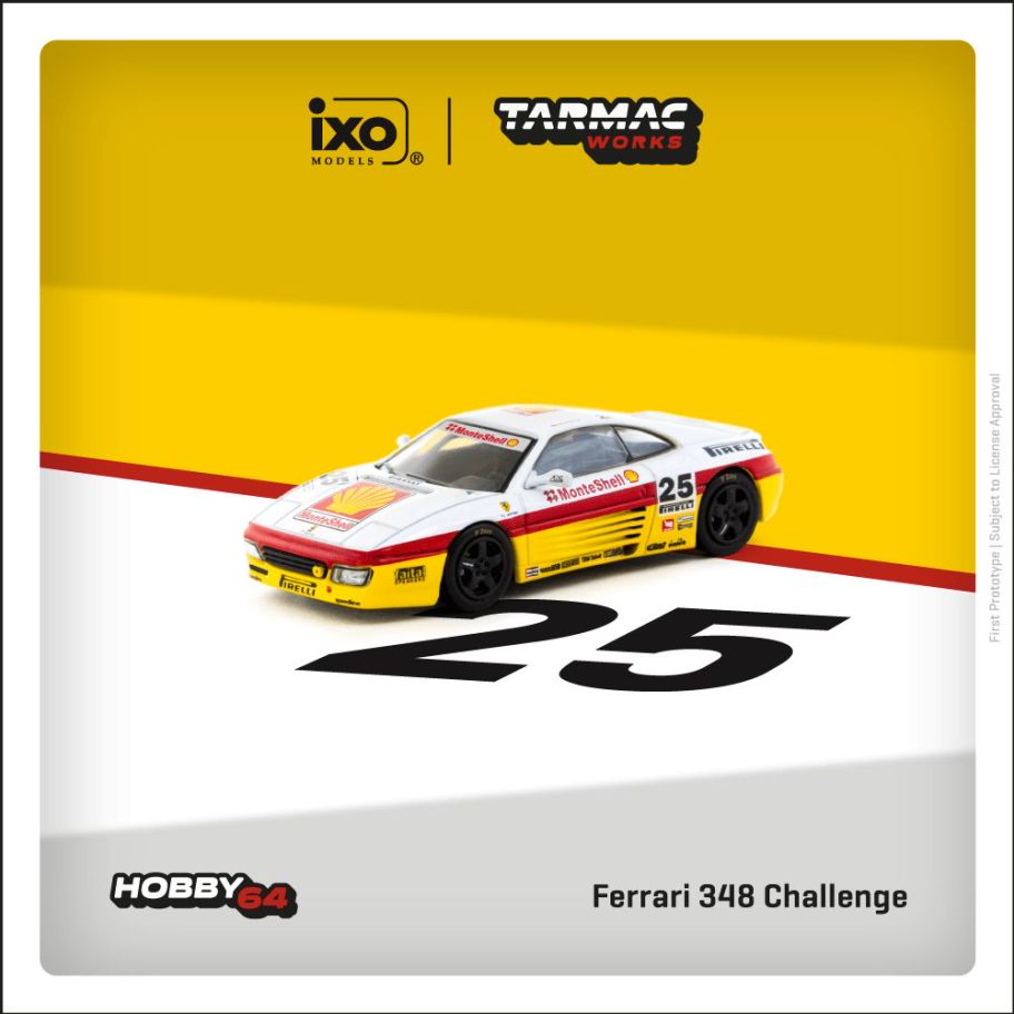 1:64 Ferrari 348 Challenge Italian GT 1994 Oscar Larrauri - T64-082-94IGT25