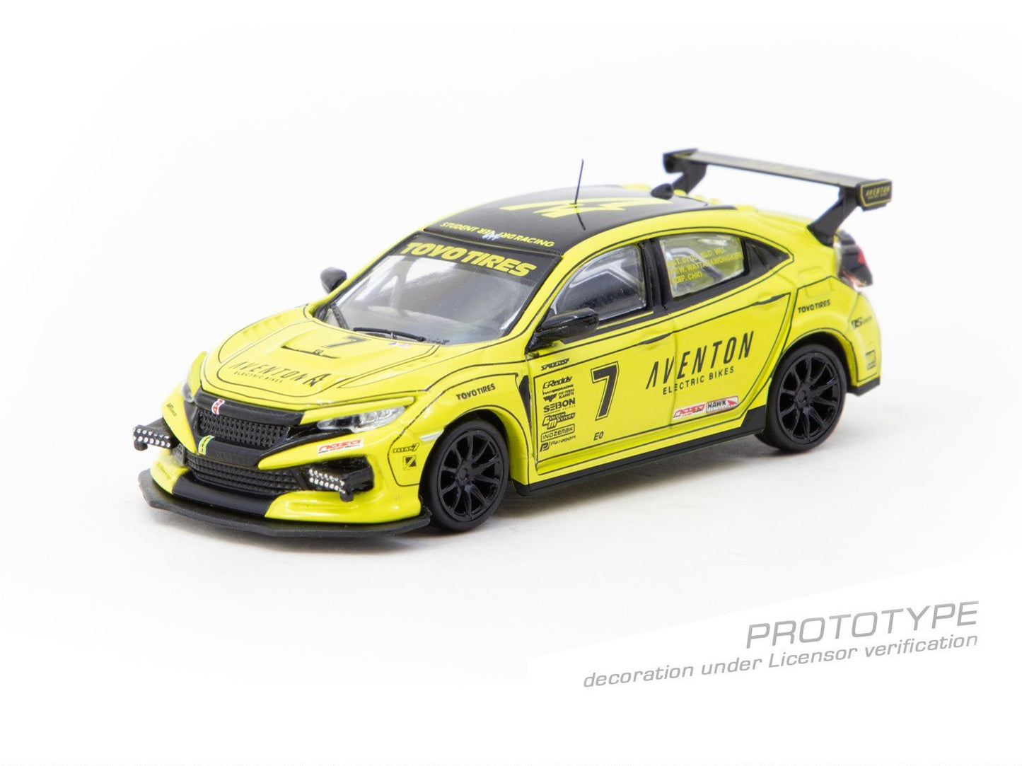 1/64 Honda Civic TYPE R FK8 NASA Western Endurance Racing Championship 2022 - Tarmac Models - T64-TL014-SD07
