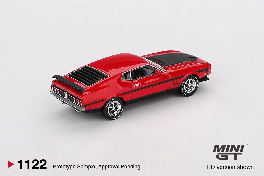 1/64 Ford Mustang Mach1 1971 Race Red - MGT01122