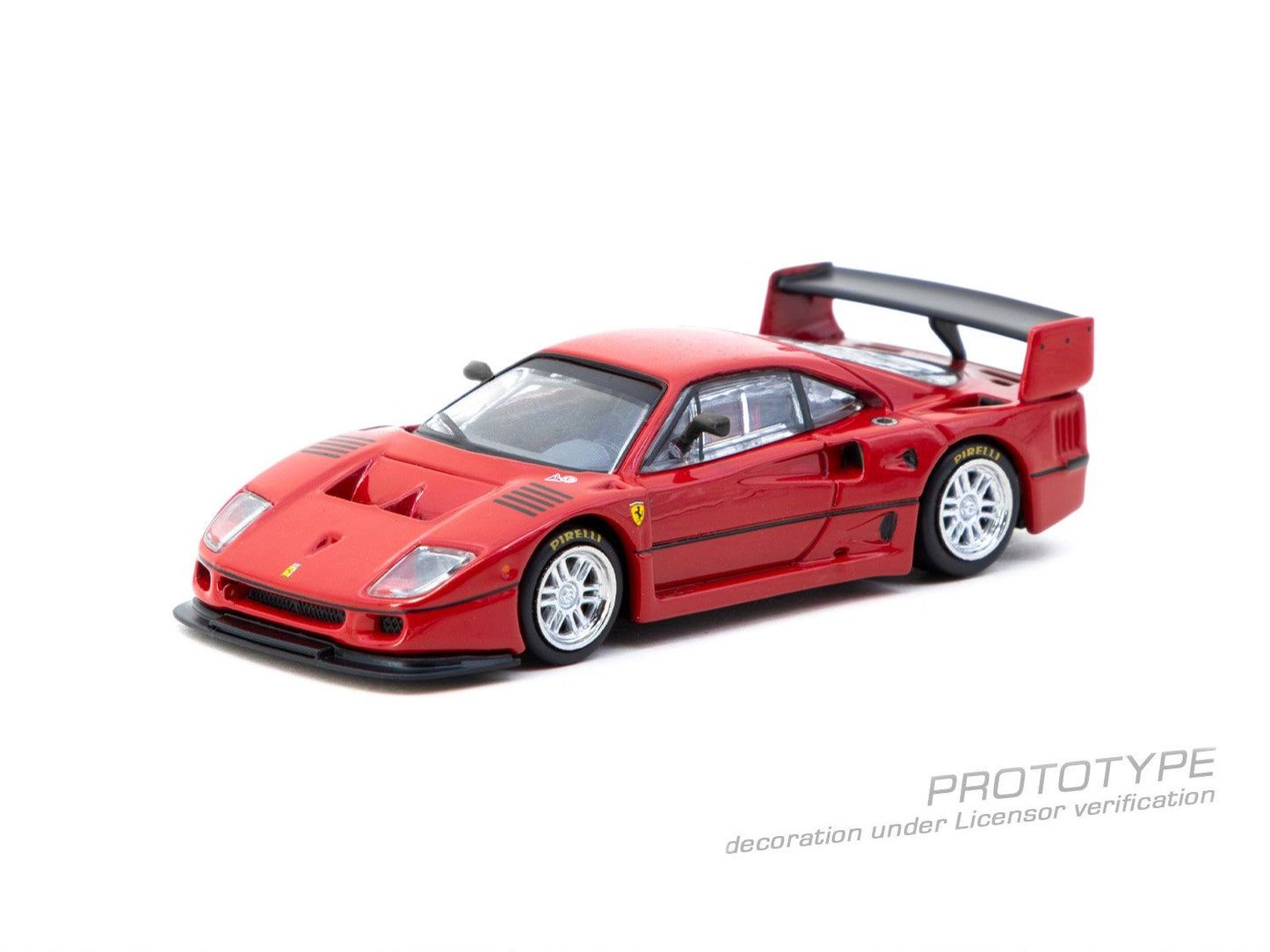 1/64 Ferrari F40 GTE Red - Tarmac Models - T64R-088-RE