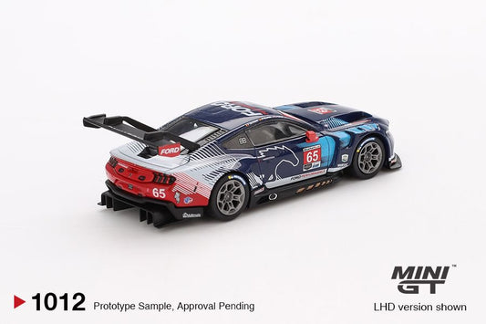 1/64 FORD MUSTANG GT3 NO.65 FORD MULTIMATIC MOTORSPORTS 2024 IMSA DAYTONA 24 HRS (LHD) BLISTER PACKAGING - MGT01012-BL