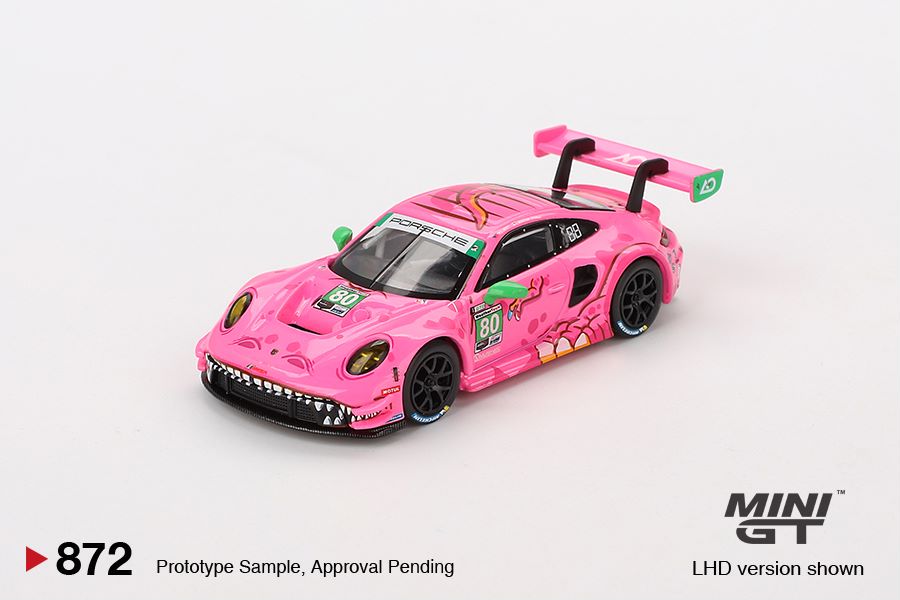 1/64 PORSCHE 911 GT3 R NO.80 AO RACING 2023 IMSA VIRGINIA ROXY (LHD) BLISTER PACKAGING - MGT00872-BL