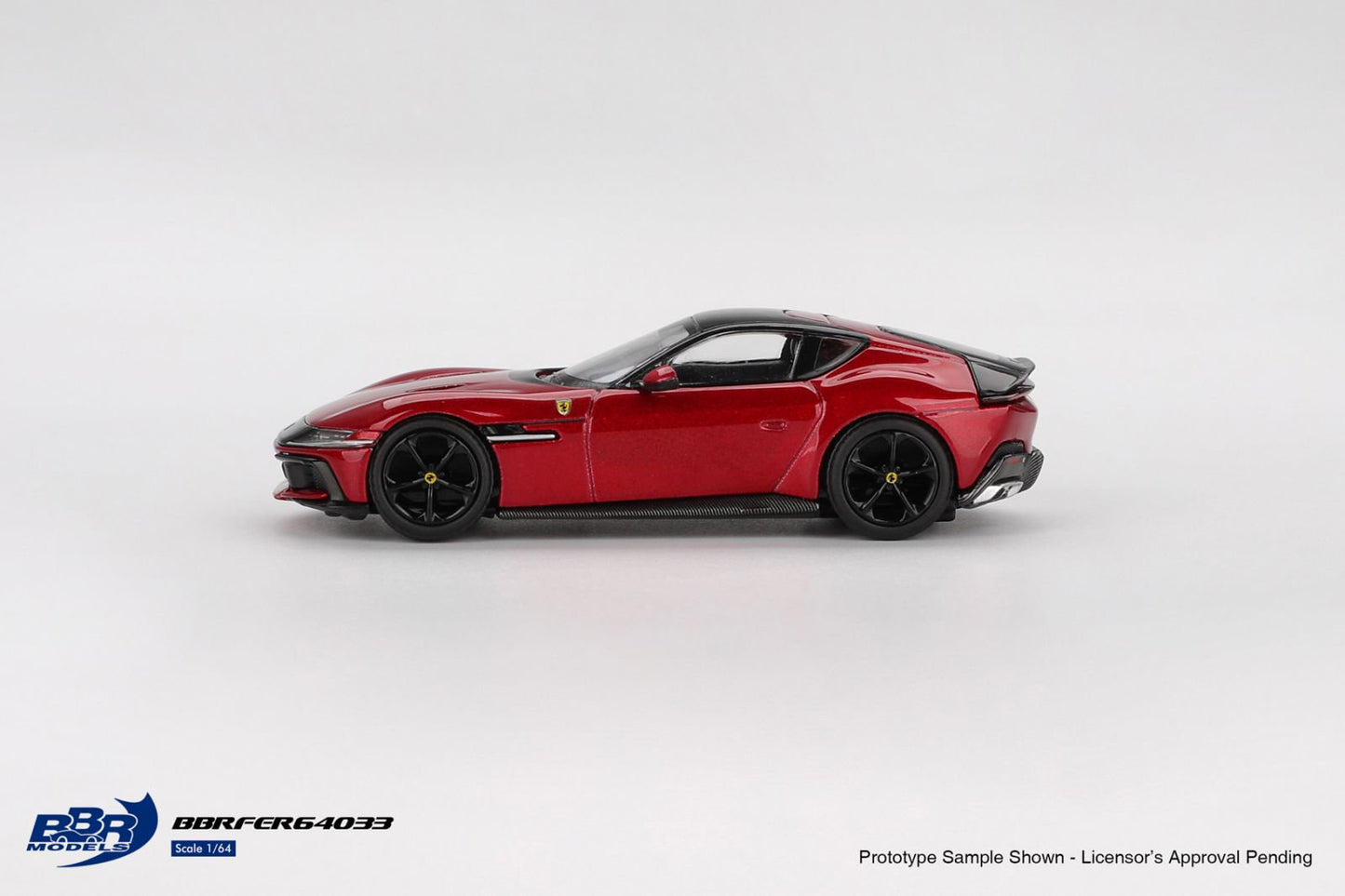 1:64 Ferrari 12 Cilindri Rosso Imola - BBR Models - BBRFER64033
