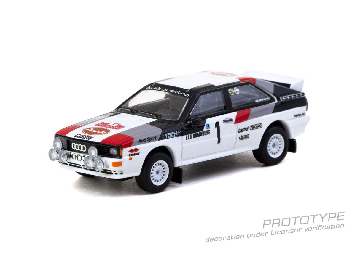 1/64 - Audi Quattro A1 Lombard RAC Rally 1982 #1 Winner - TARMAC - T64S-025-82RAC01