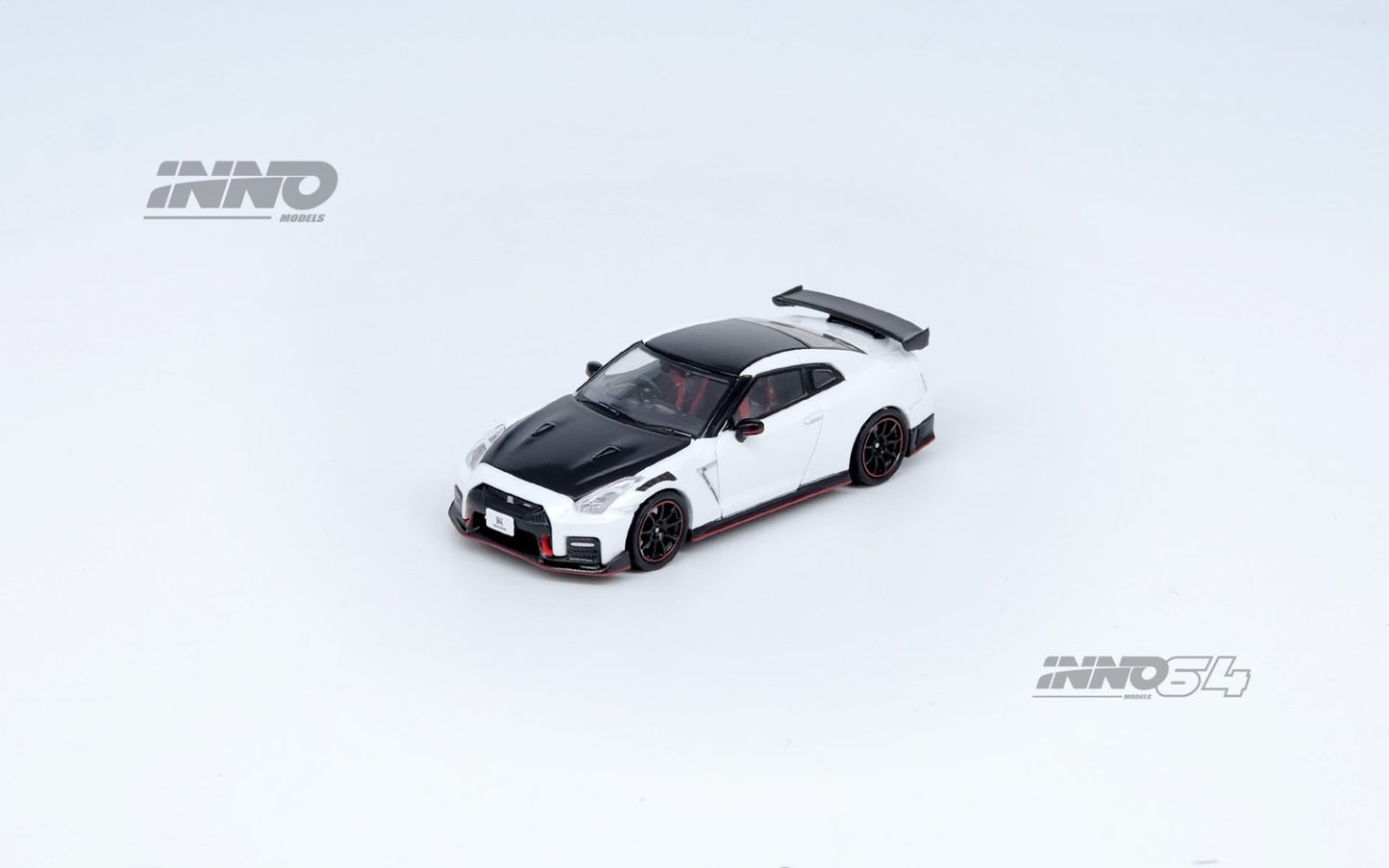 1/64 NISSAN GT-R (R35) NISMO White - Inno64 - IN64-R35N-WHI