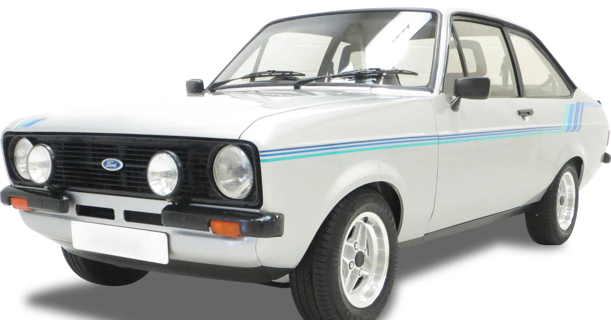 1/18 - 1980 Ford Escort Harrier, Stratos Silver - Sunstar H4637RHD