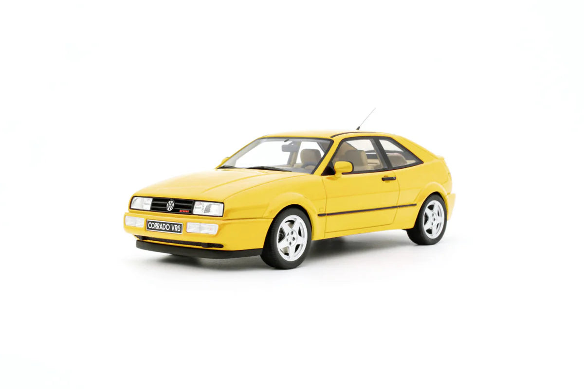 1/18 1998 Volkswagen Corrado G60 - Yellow Nugget - Otto Models - OT1385