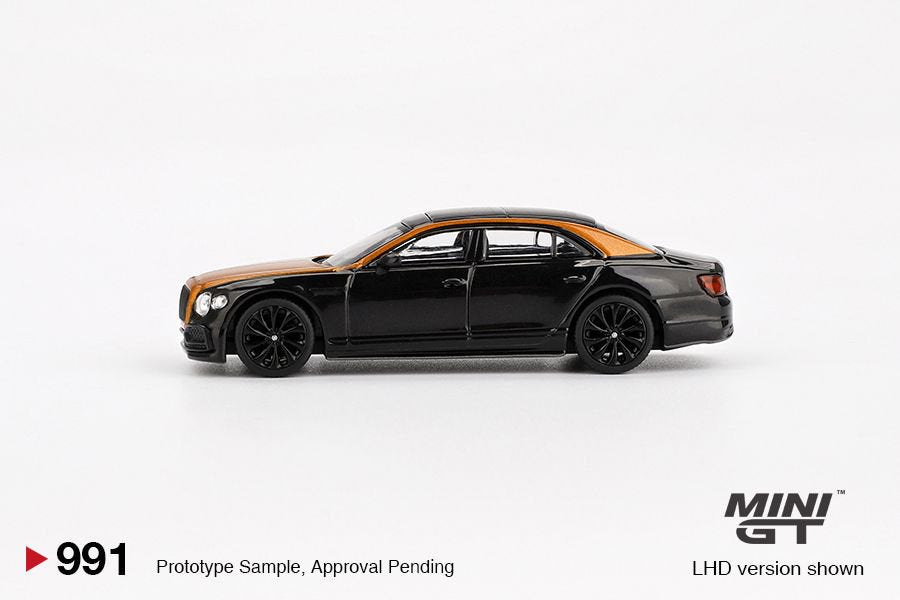 1/64 BENTLEY FLYING SPUR ORANGE FLAME/ONYX (LHD) BLISTER PACKAGING - MGT00991-BL
