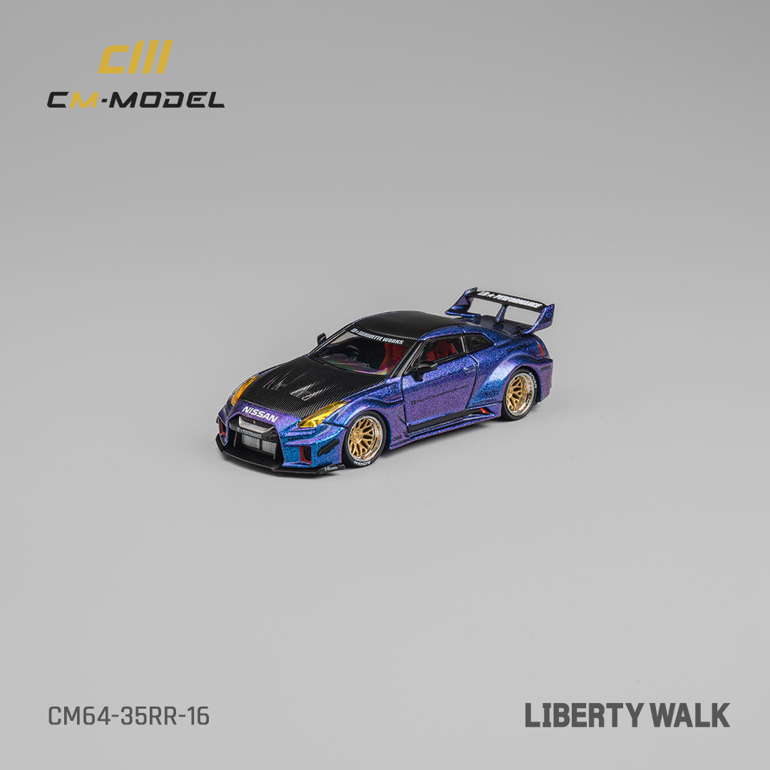 1:64 Nissan LBWK 35GT-RR chameleon with carbon LBWK 35GT-RR - CM Models - CM64-35RR-16