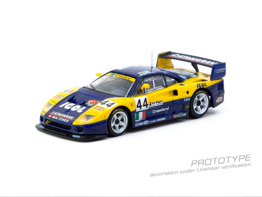 1/64 Ferrari F40 GTE 24h of Le Mans 1996 Luciano Della Noce / Anders Olofsson / Carl Rosenblad - Tarmac Models - TC-T64-088-96LM44