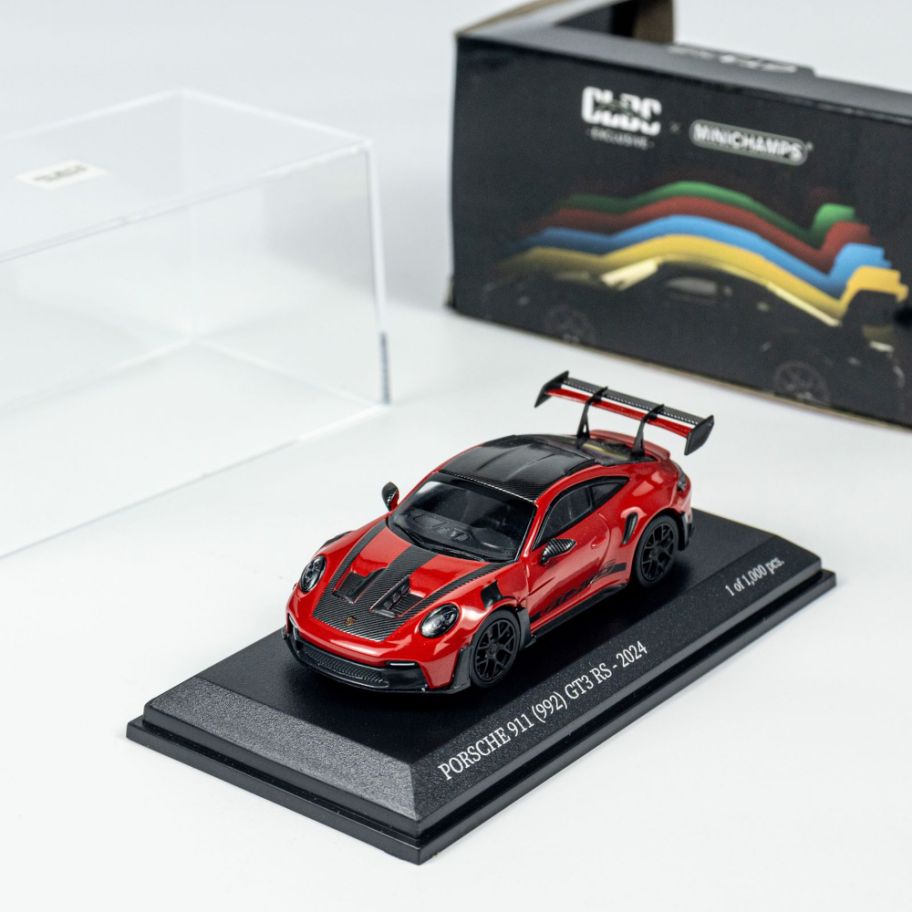 1:64 PORSCHE 911 (992) GT3 RS - 2024 - WEISSACH PACKAGE x 10 colourways
