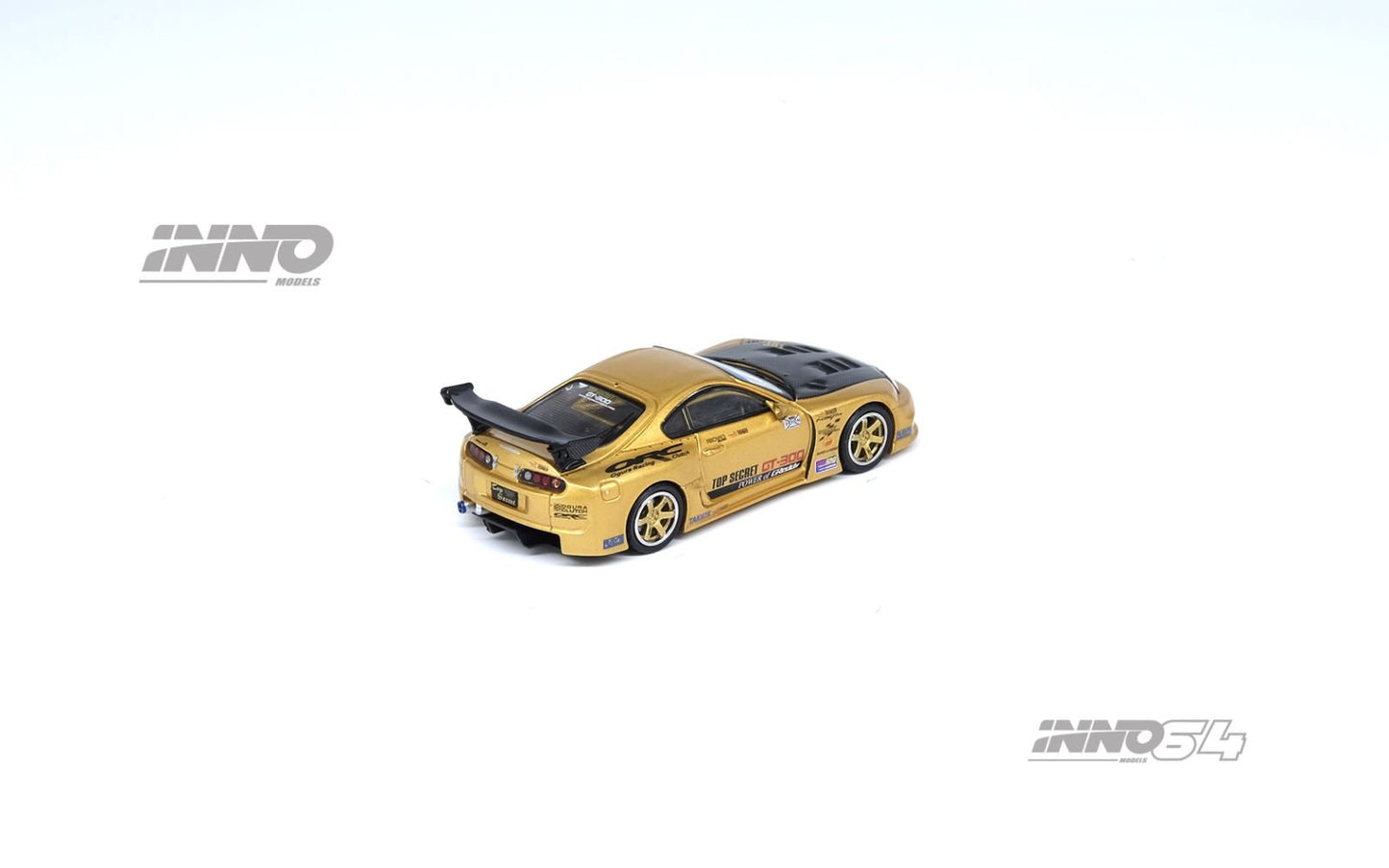 1/64 TOYOTA SUPRA (A80) TOP SECRET GT300 - Inno64 - IN64-A80TS-GOLD