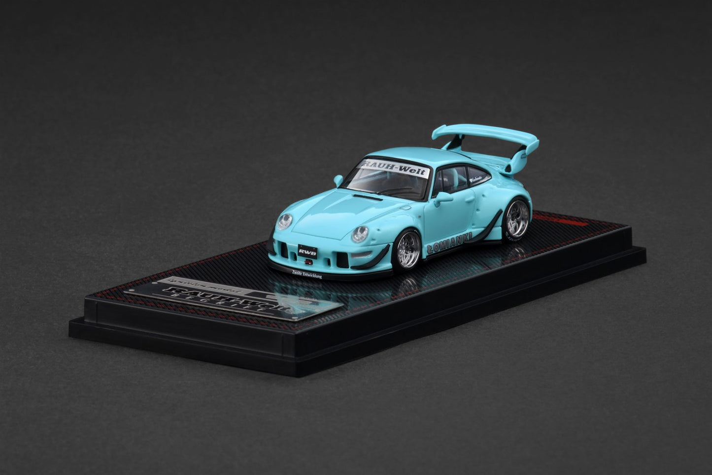 1/64 RWB 993 Blue Green - Ignition Models - IG3872
