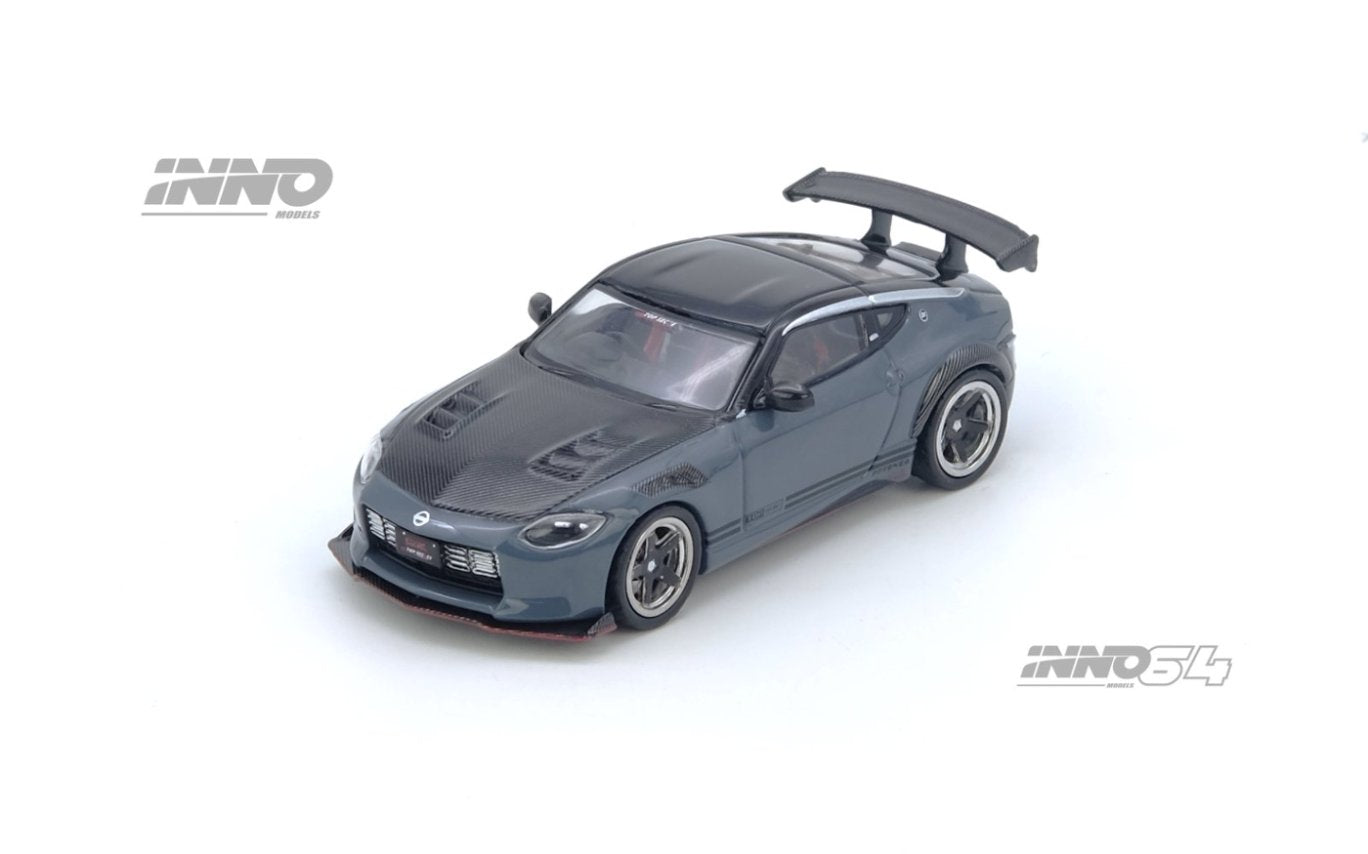 1/64 TOP SECRET NISSAN FAIRLADY Z (RX34) Stealth Gray - Inno64 - IN64-Z34TS-SG