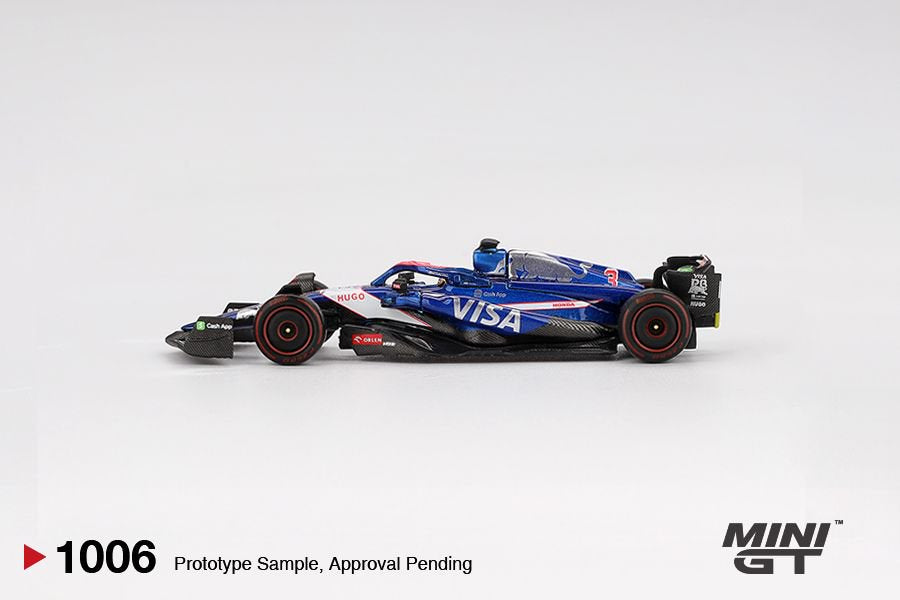 1/64 RB VCARB 01 NO.3 DANIEL RICCIARDO 2024 F1 2024 BAHRAIN GP BLISTER PACKAGING - MGT01006-BL