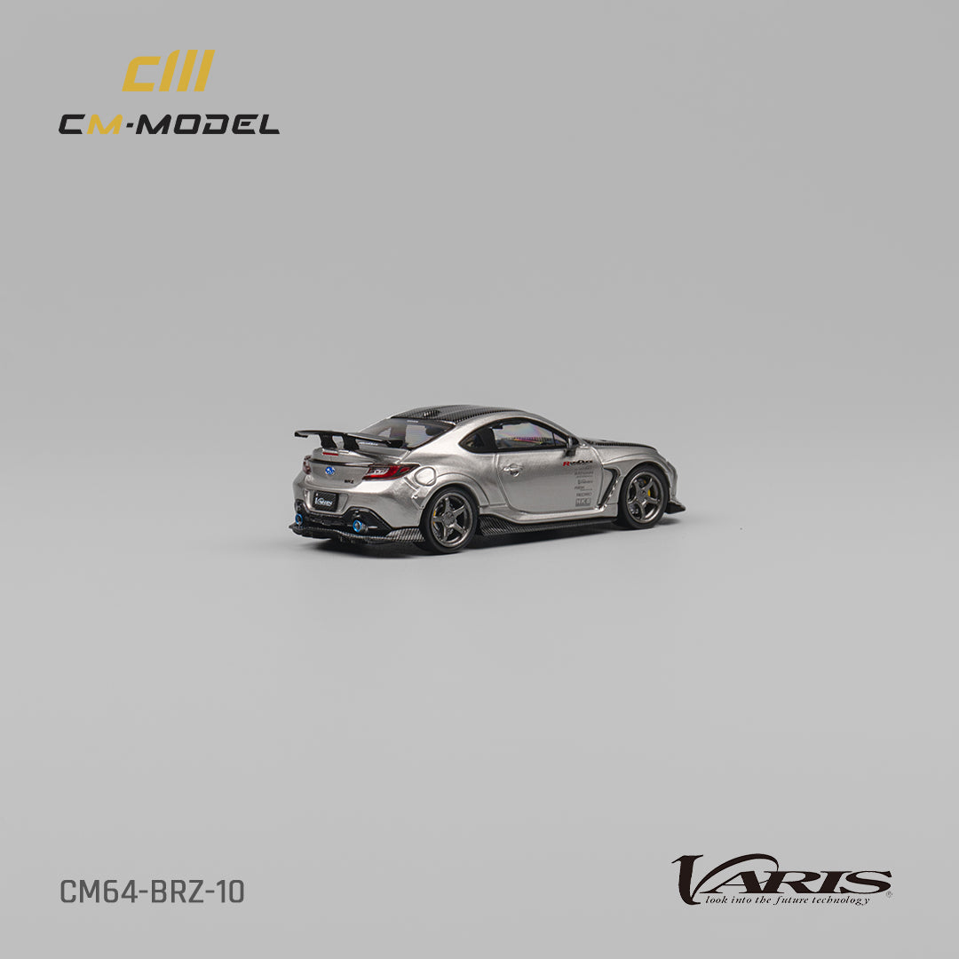 1:64 Subaru BRZ Varis Widebody Metallic gray - CM Models - CM64-BRZ-10