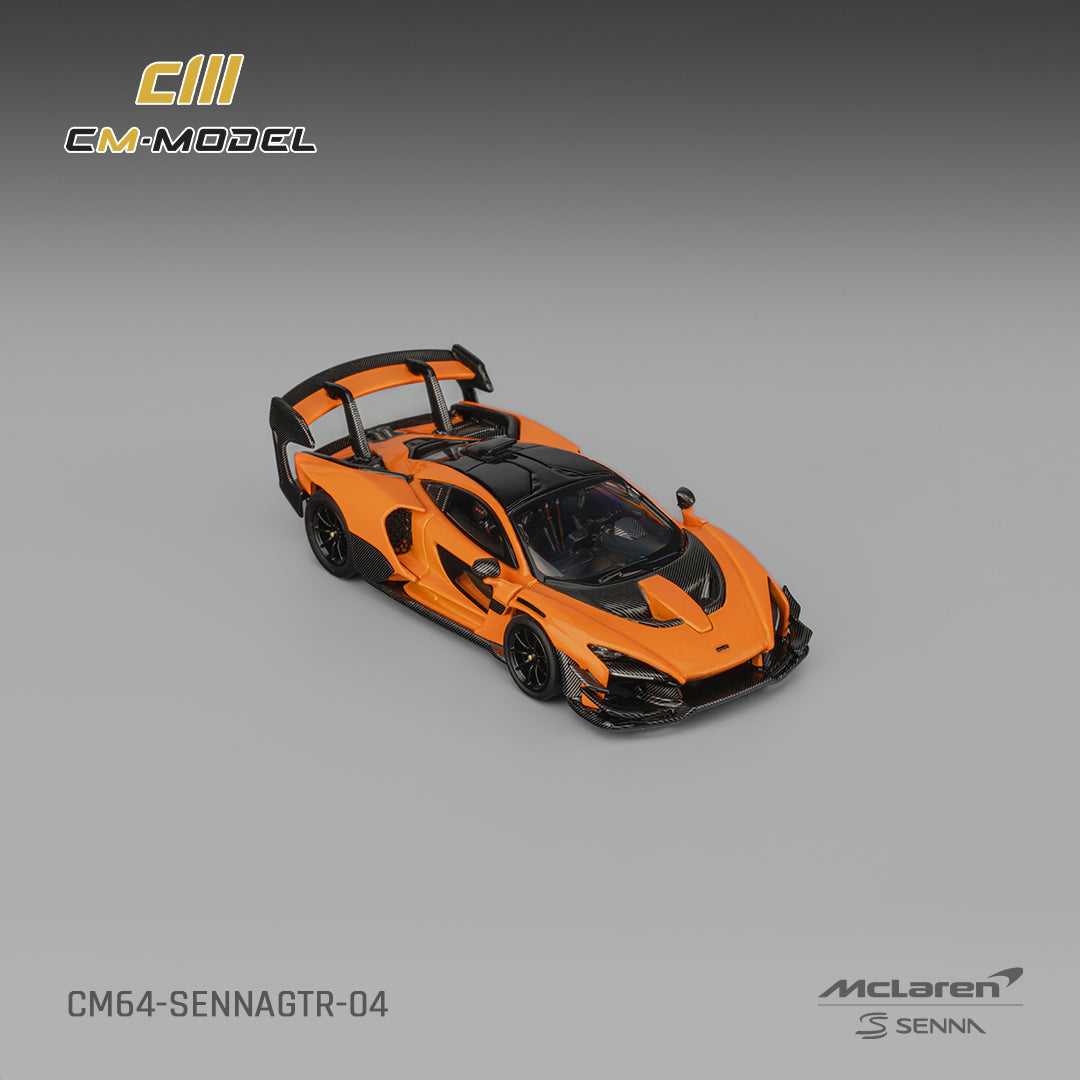1/64 Mclaren Senna GTR Papaya orange GTR - CM Models - CM64-SennaGTR-04