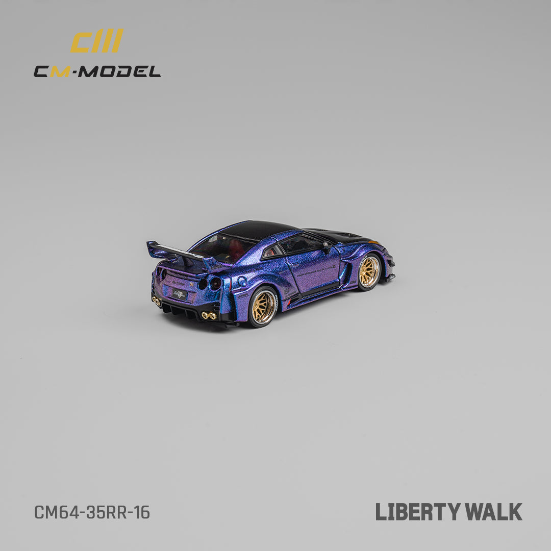 1:64 Nissan LBWK 35GT-RR chameleon with carbon LBWK 35GT-RR - CM Models - CM64-35RR-16