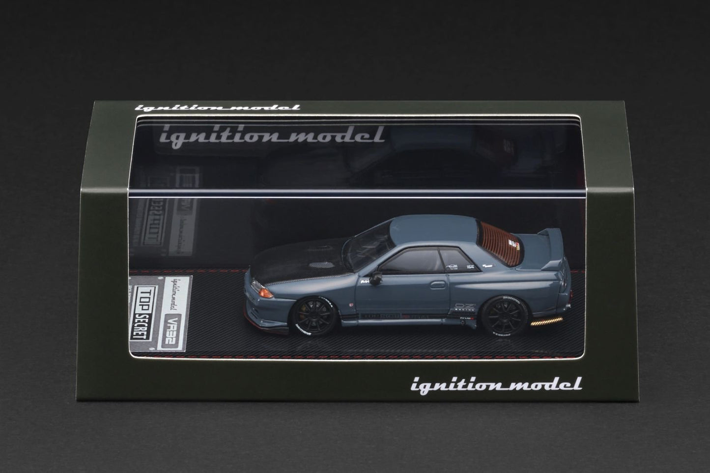 1/64 TOP SECRET GT-R (VR32) Gray - Ignition Models - IG3845