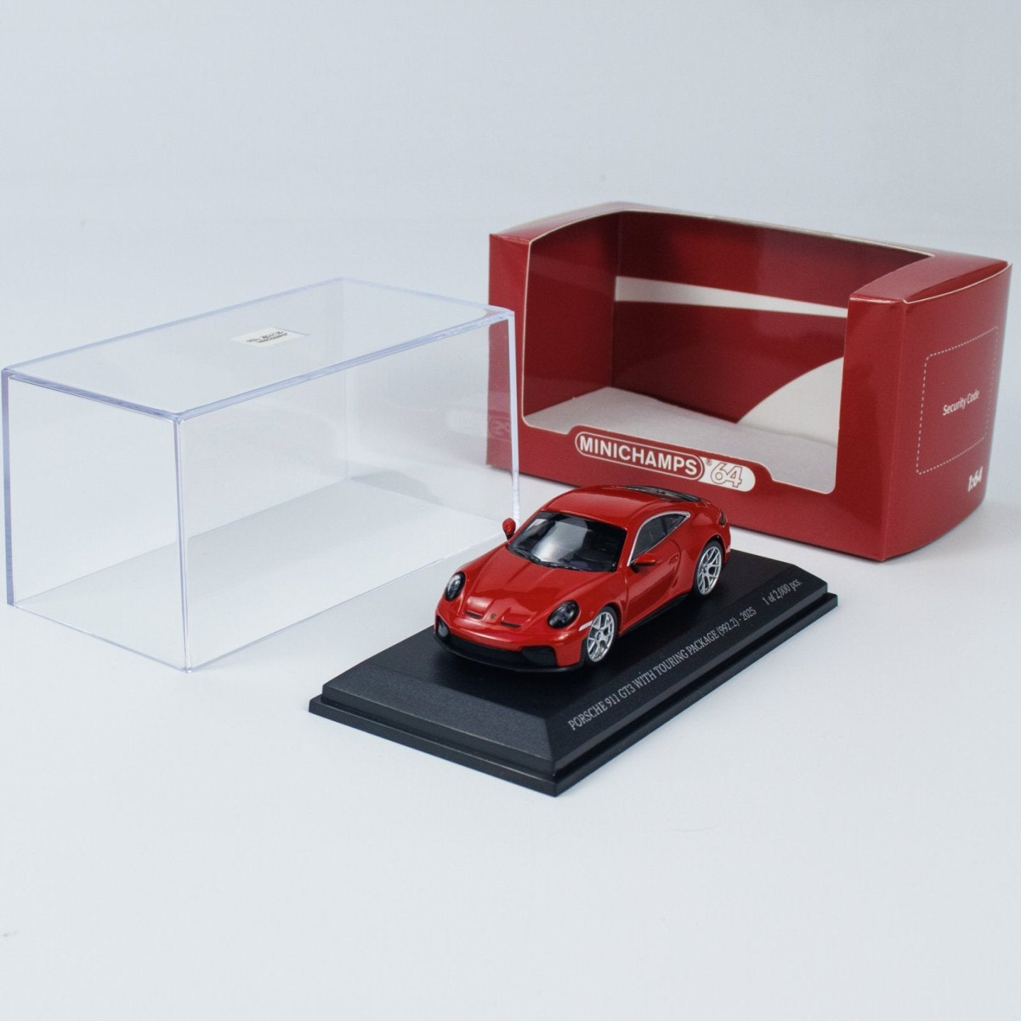 1:64 MINICHAMPS PORSCHE 911 (992.2) GT3 TOURING - 2025 x 5 colourways