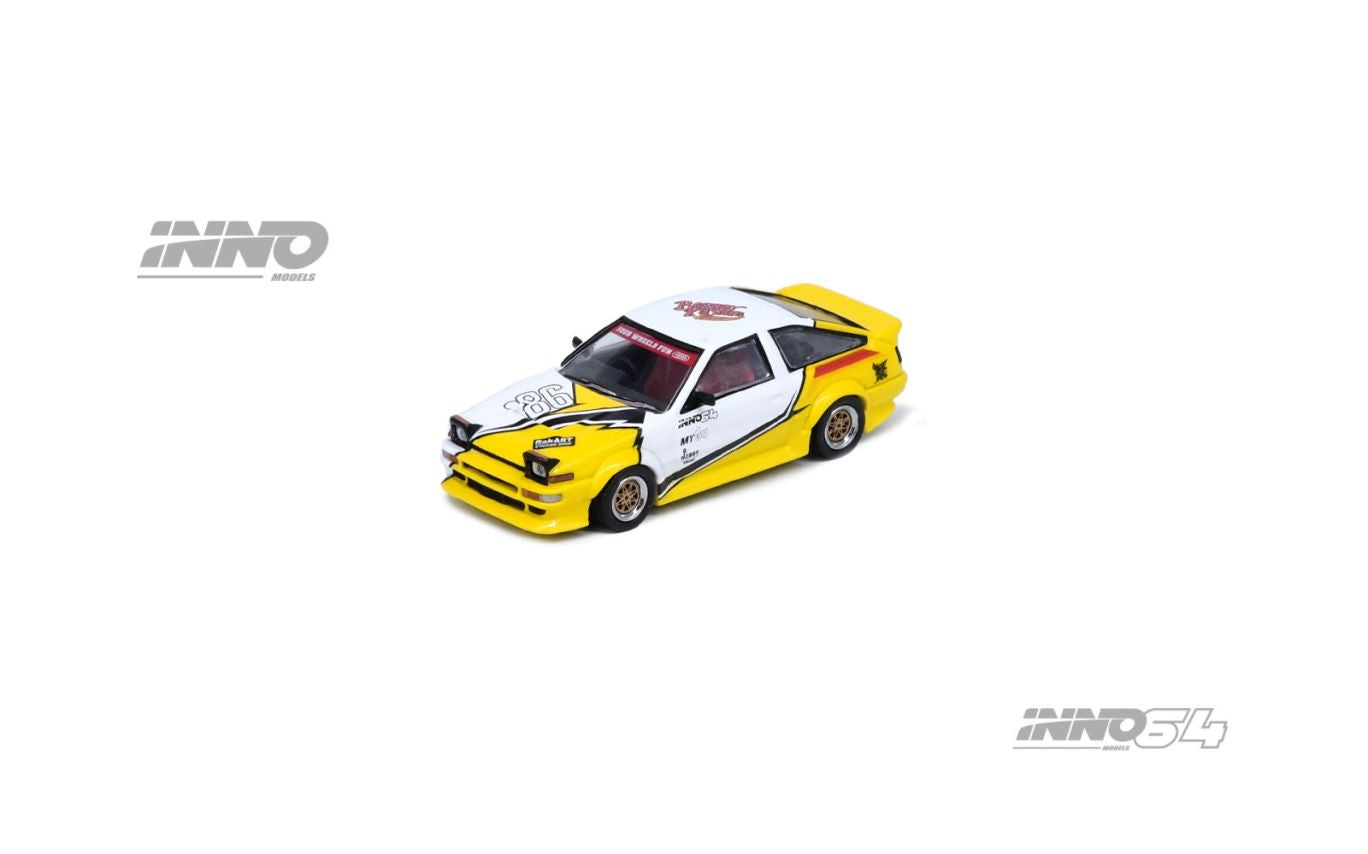 1/64 TOYOTA SPRINTER TRUENO AE86 Brunei Diecast Kustom Show 2024 - IN64-AE86T-BDKS24