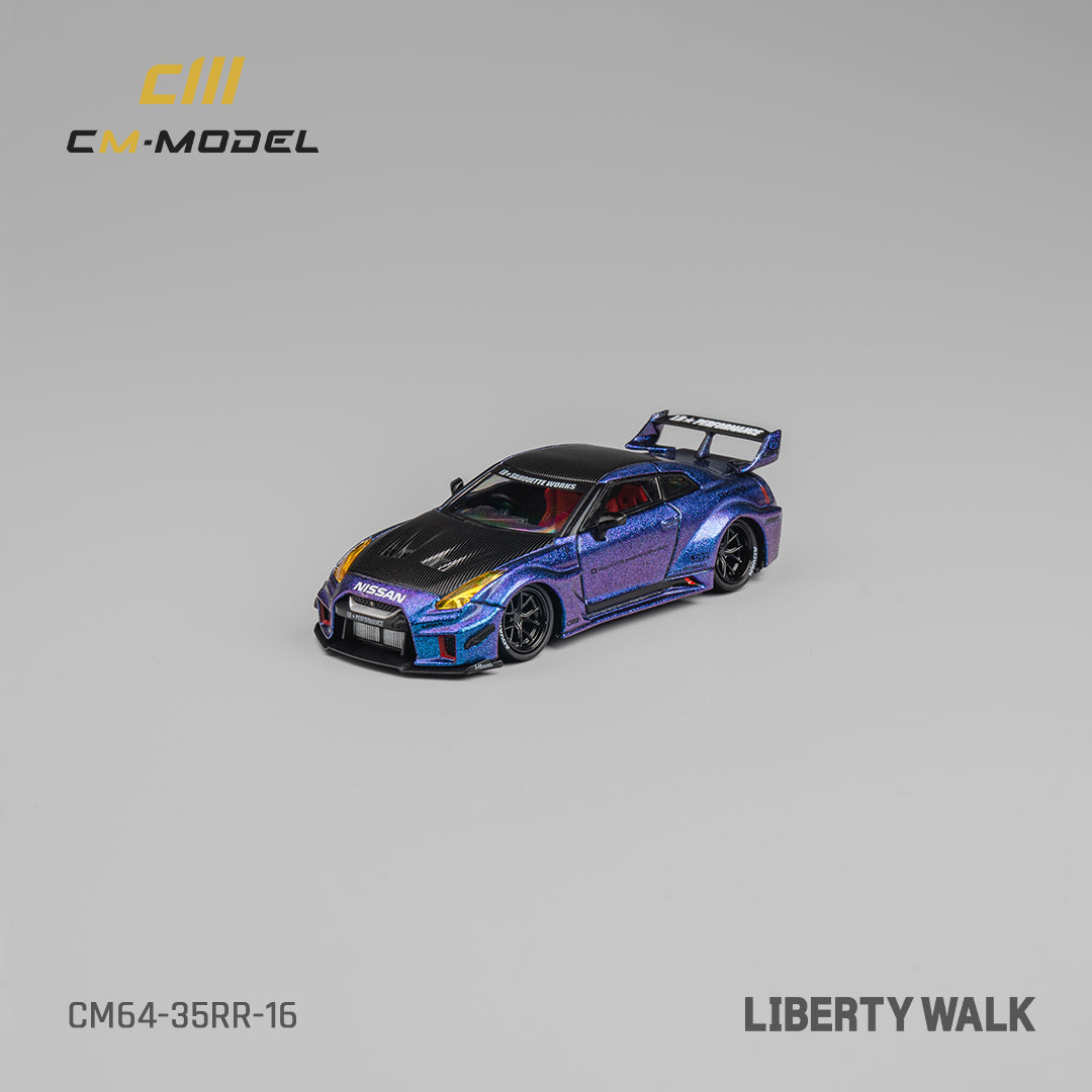 1:64 Nissan LBWK 35GT-RR chameleon with carbon LBWK 35GT-RR - CM Models - CM64-35RR-16