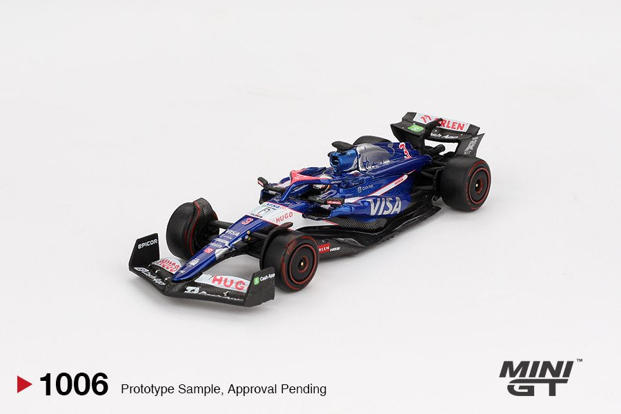 1/64 RB VCARB 01 NO.3 DANIEL RICCIARDO 2024 F1 2024 BAHRAIN GP BLISTER PACKAGING - MGT01006-BL