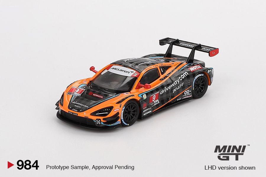 1/64 MCLAREN 720S GT3 EVO PFAFF MOTORSPORTS 2024 IMSA DAYTONA 24 HRS (LHD) BLISTER PACKAGING - MGT00984-BL