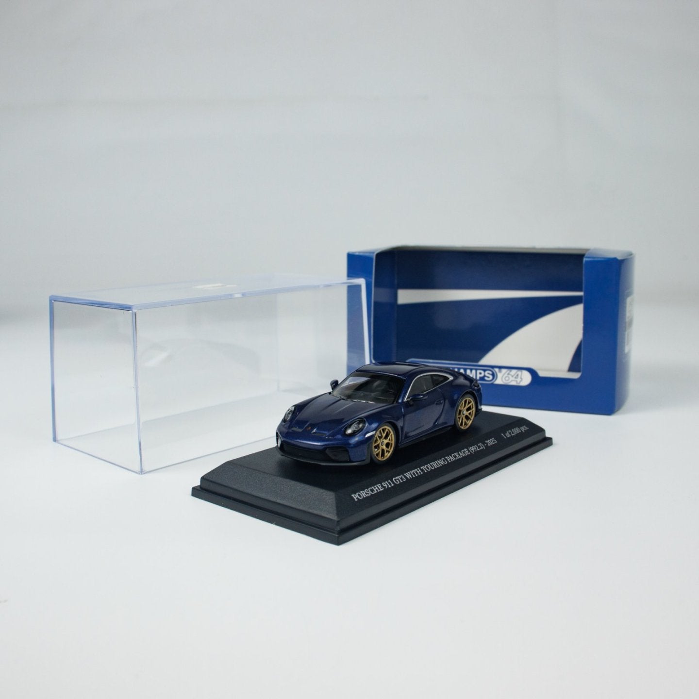 1:64 MINICHAMPS PORSCHE 911 (992.2) GT3 TOURING - 2025 x 5 colourways