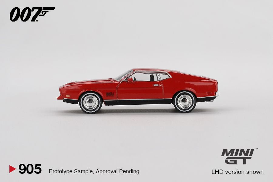 1/64 FORD MUSTANG MACH 1 DIAMONDS ARE FOREVER (LHD) ENGLISH BLISTER PACKAGING - MGT00905-007E