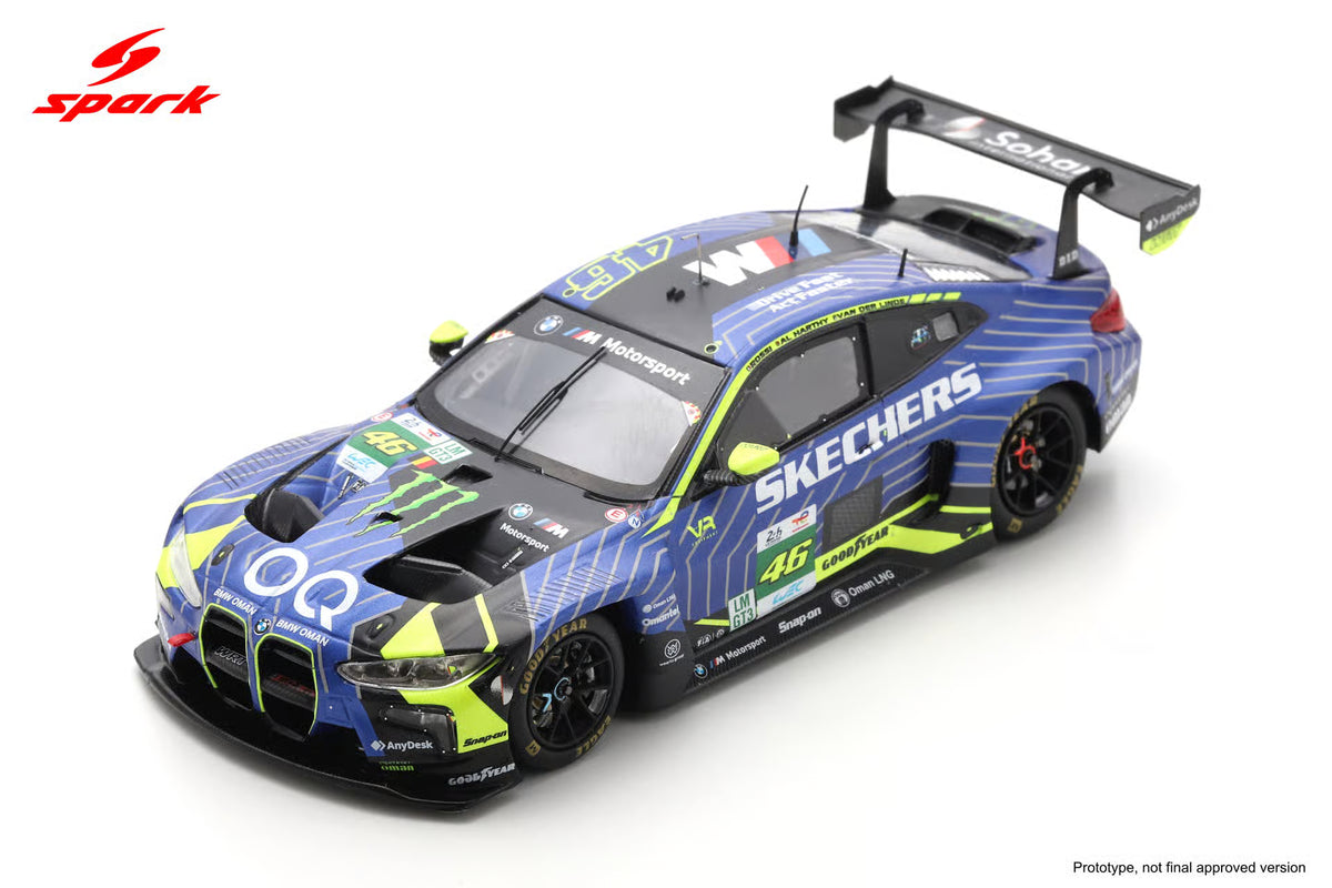 1/64 2025 BMW M4 LMGT3 #46 A.Al Harthy/V.Rossi/K.Van Der Linde TEAM WRTLe Mans 24H 2025 - Spark - spa64S268 *** Pre Order ***