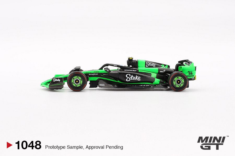 1/64 KICK SAUBER C44 NO.24 GUANYU ZHOU 2024 F1 2024 CHINESE GP BLISTER PACKAGING - MGT01048-BL