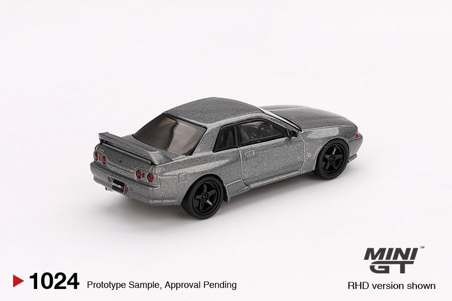 1/64 NISSAN SKYLINE GT-R (NISMO BNR32 CRS VERSION) DARK METAL GREY (RHD) BLISTER PACKAGING - MGT01024-BL