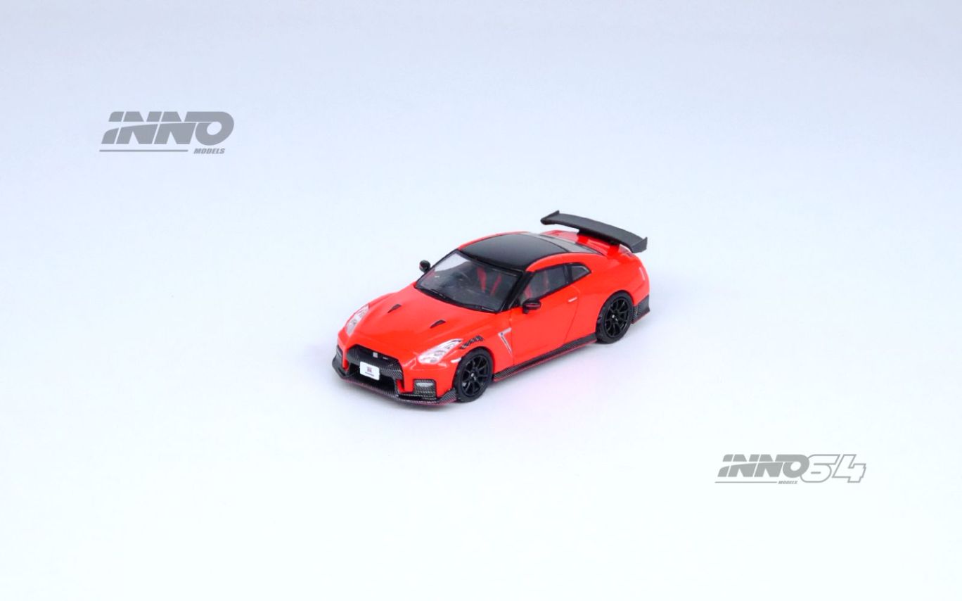 1/64 NISSAN GT-R (R35) NISMO Red - Inno64 - IN64-R35N-RED