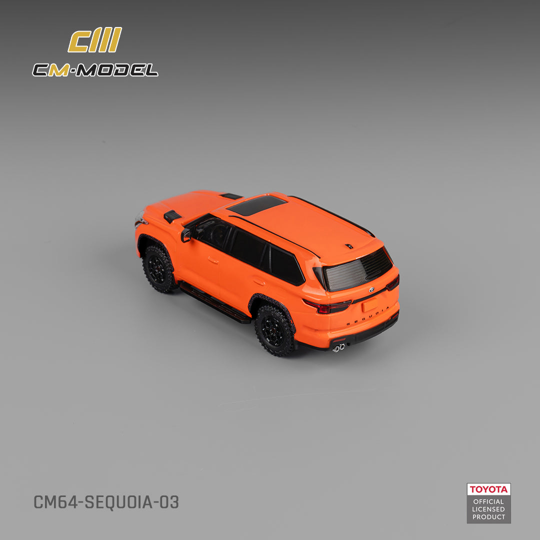 1:64 Toyota Sequoia Orange - CM Models - CM64-Sequoia-03