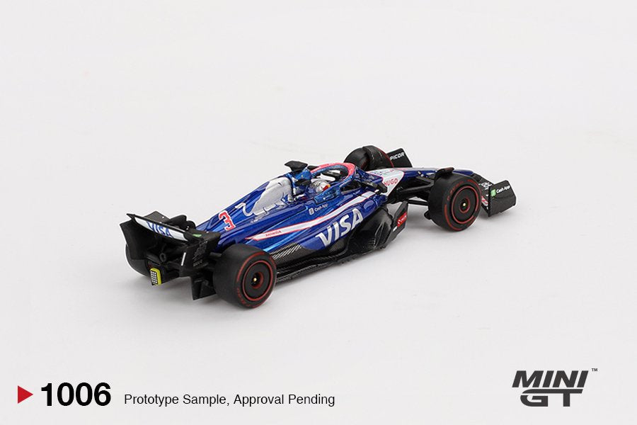 1/64 RB VCARB 01 NO.3 DANIEL RICCIARDO 2024 F1 2024 BAHRAIN GP BLISTER PACKAGING - MGT01006-BL