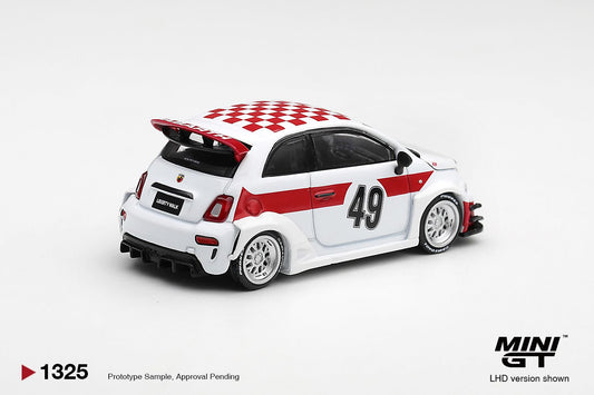 1/64 ABARTH 595 LB-WORKS X ABAS WORKS 1000 TC TRIBUTE - Mini GT - MGT01325