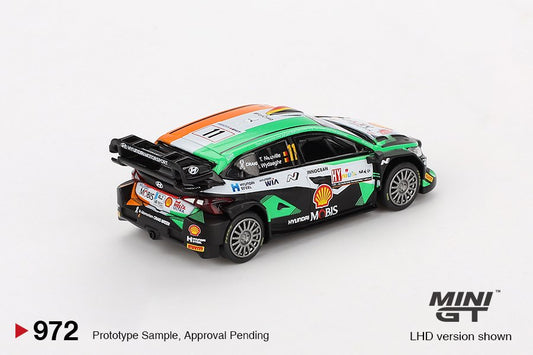 1/64 HYUNDAI I20 N RALLY NO.11 2023 RALLY CROATIA POWER STAGE WINNER (LHD) BLISTER PACKAGING - MGT00972-BL