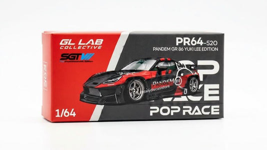 1/64 POP RACE x SGTW Pandem GR86 Yukii Lee Edition | GL LAB 10th Anniversary - Poprace - PR640520 *** Pre order ***