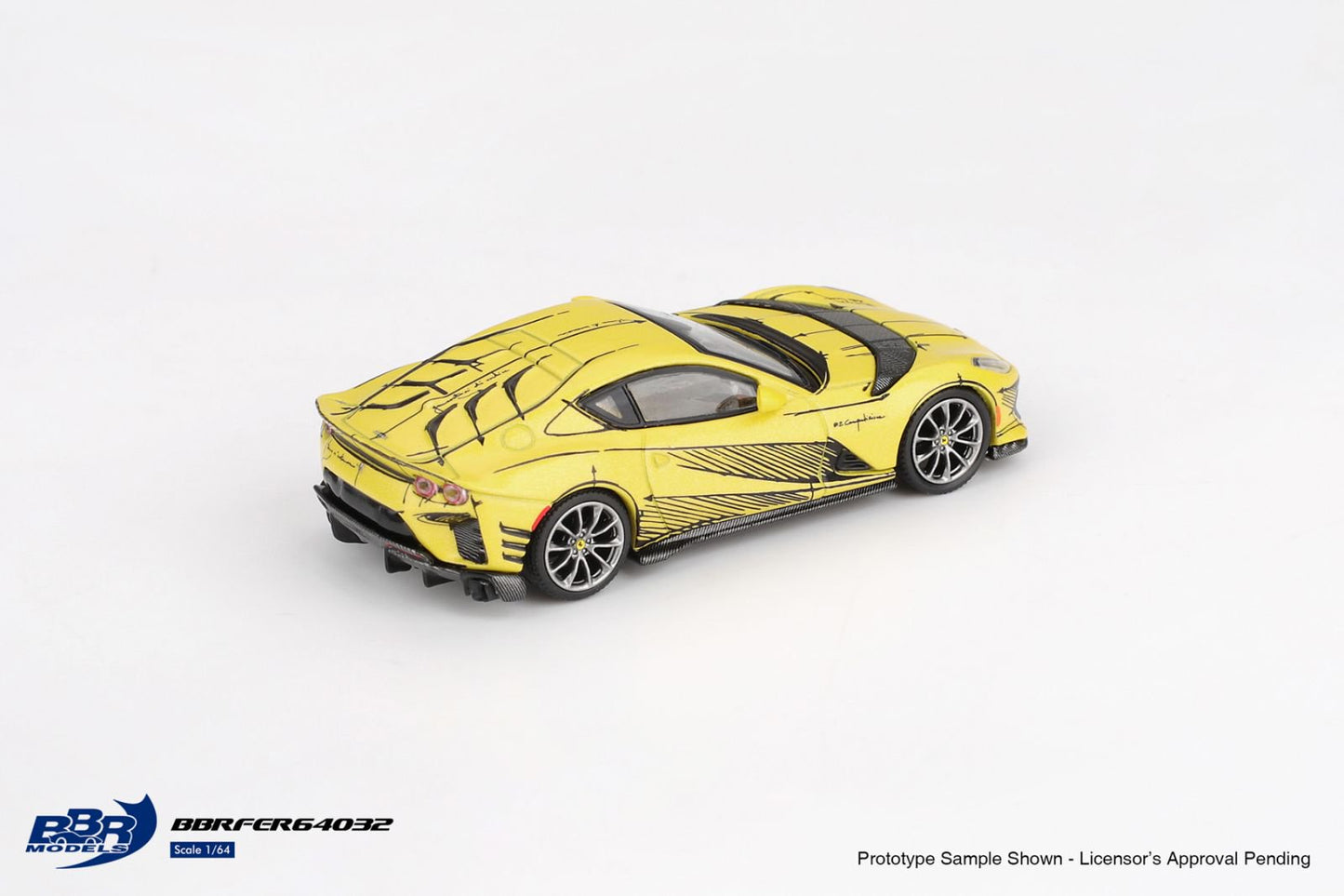 1:64 Ferrari 812 Competizione Tailor Made - BBR Models - BBRFER64032