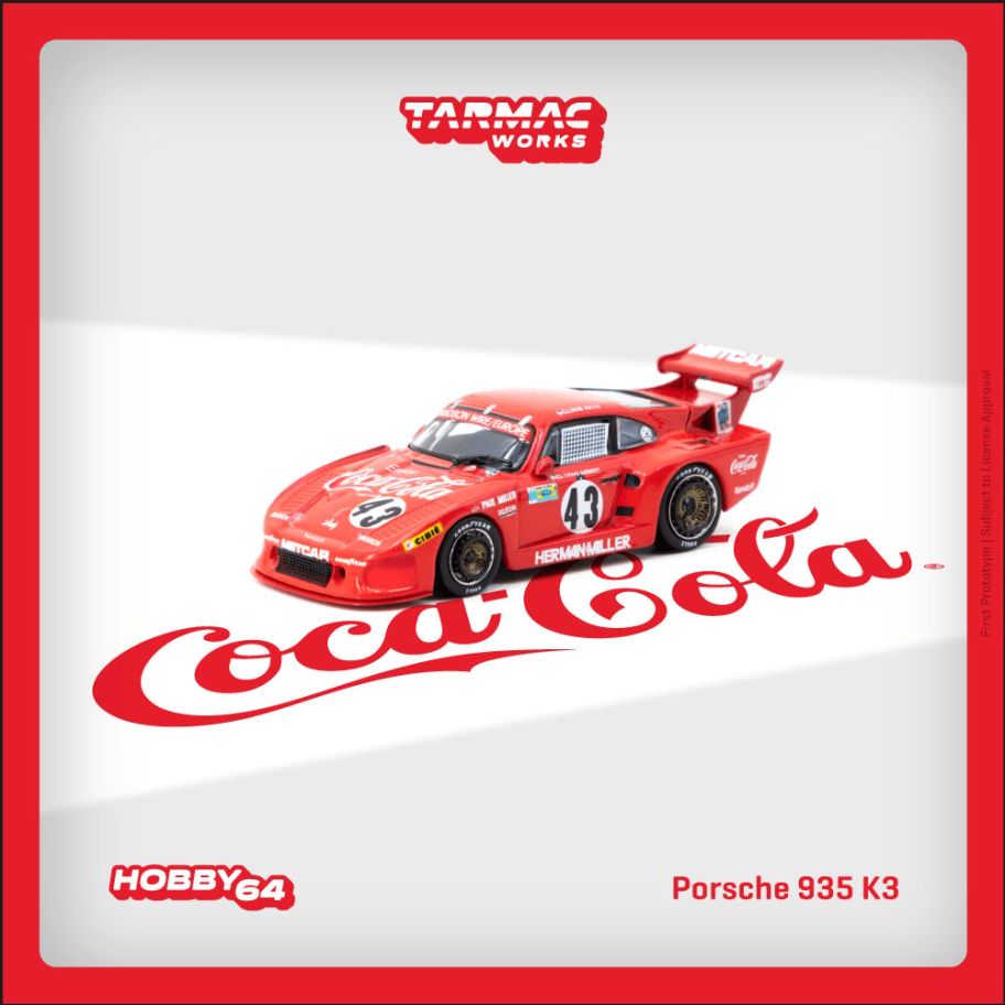 1:64 Porsche 935 K3 24h of Le Mans 1981 Bob Akin / Paul Miller / Craig Siebert - T64-079-81LM43