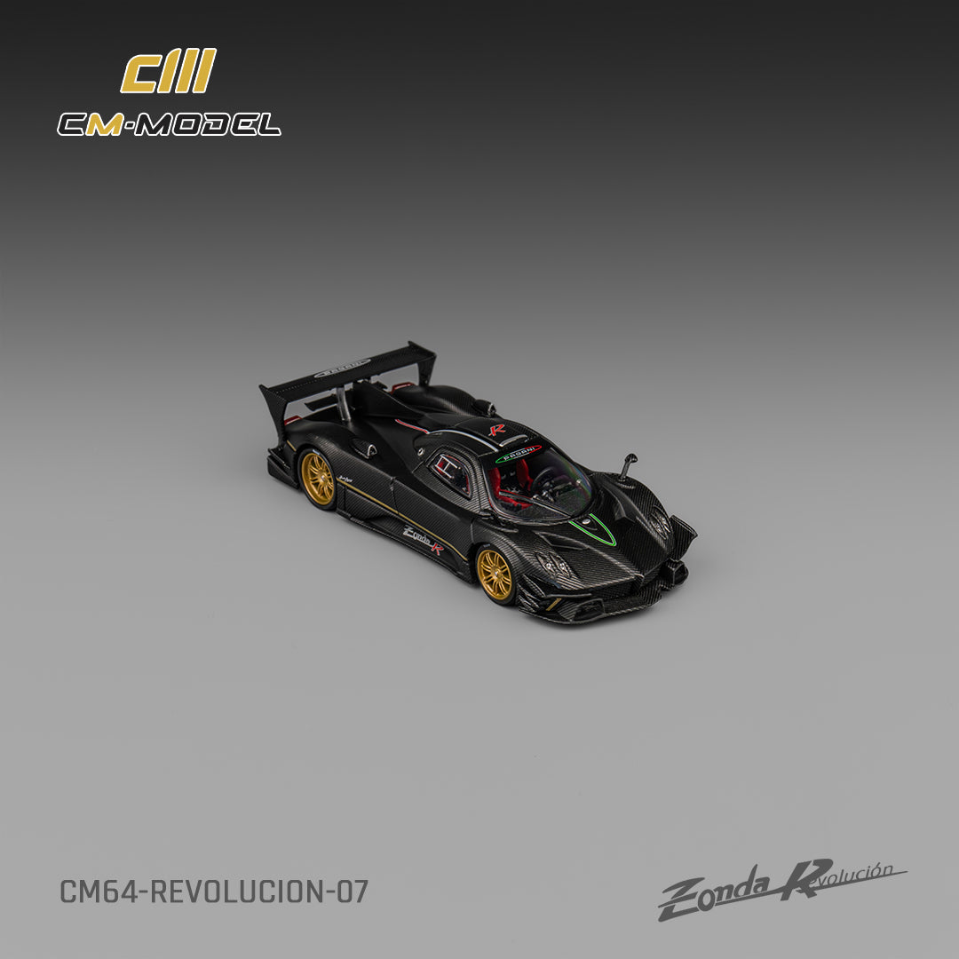 1:64 Pagani Zonda Revolucion Drycarbon - CM Models - CM64-Revolucion-07