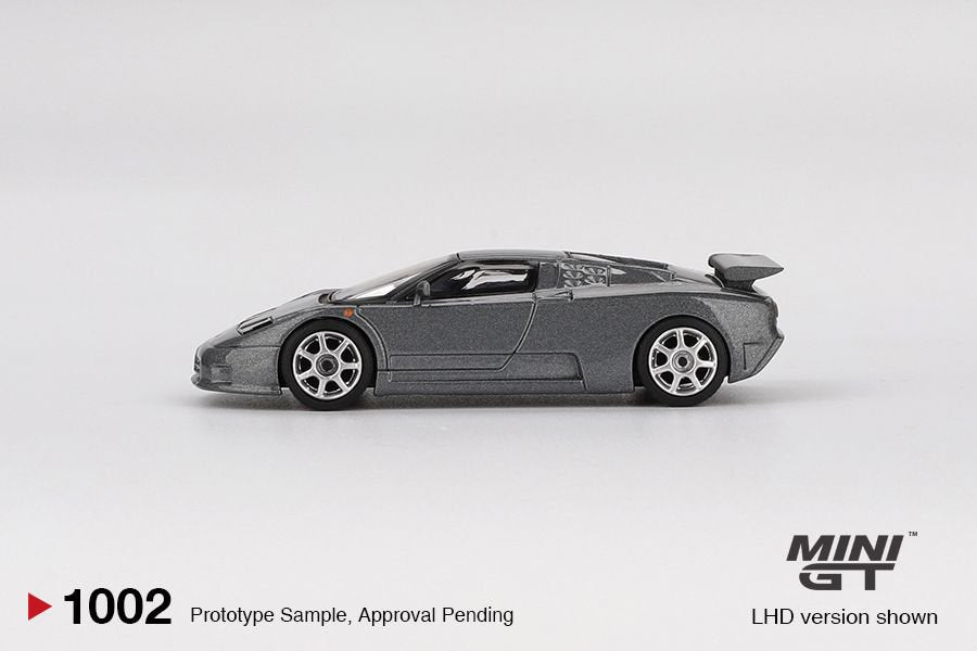 1/64 BUGATTI EB110 SUPER SPORRT GRIGIO SCURO (LHD) BLISTER PACKAGING - MGT01002-BL