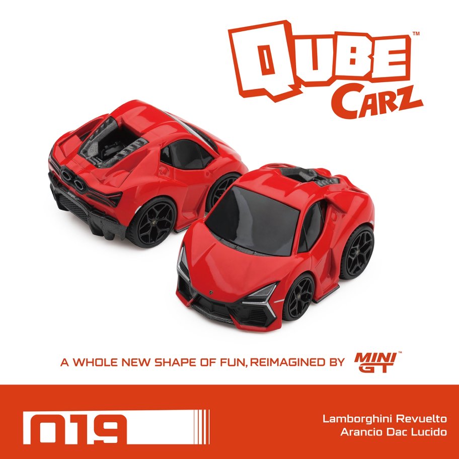 QUBECARZ SERIES 4 INNER PACK COMPLETE SET OF 6 STYLE CARS - MiniGT - QZ-Combo004