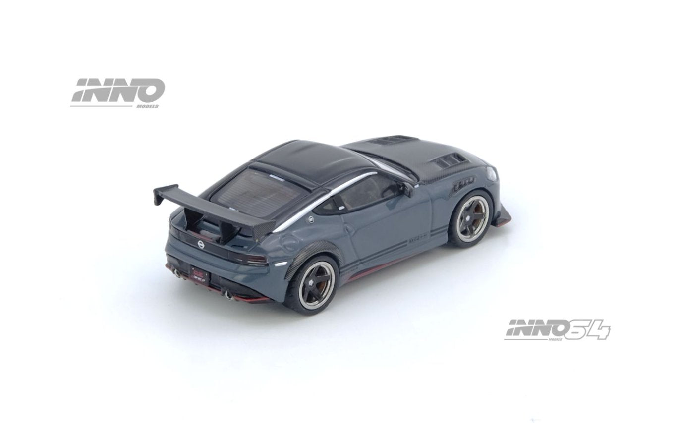 1/64 TOP SECRET NISSAN FAIRLADY Z (RX34) Stealth Gray - Inno64 - IN64-Z34TS-SG