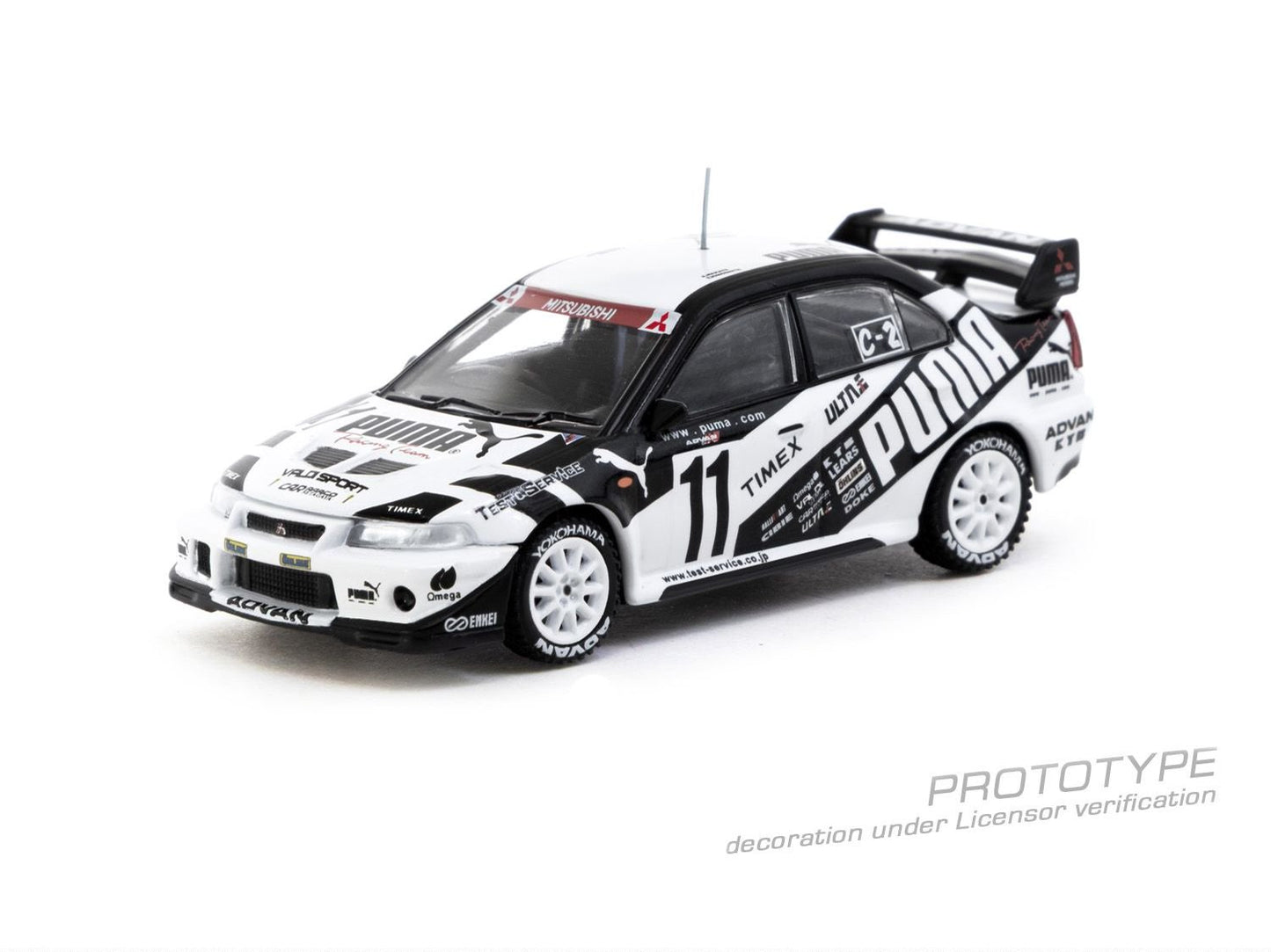 1/64 Mitsubishi Lancer Evolution VI TME Super Taikyu Series 2000 - Tarmac Models - T64-021-00ST11
