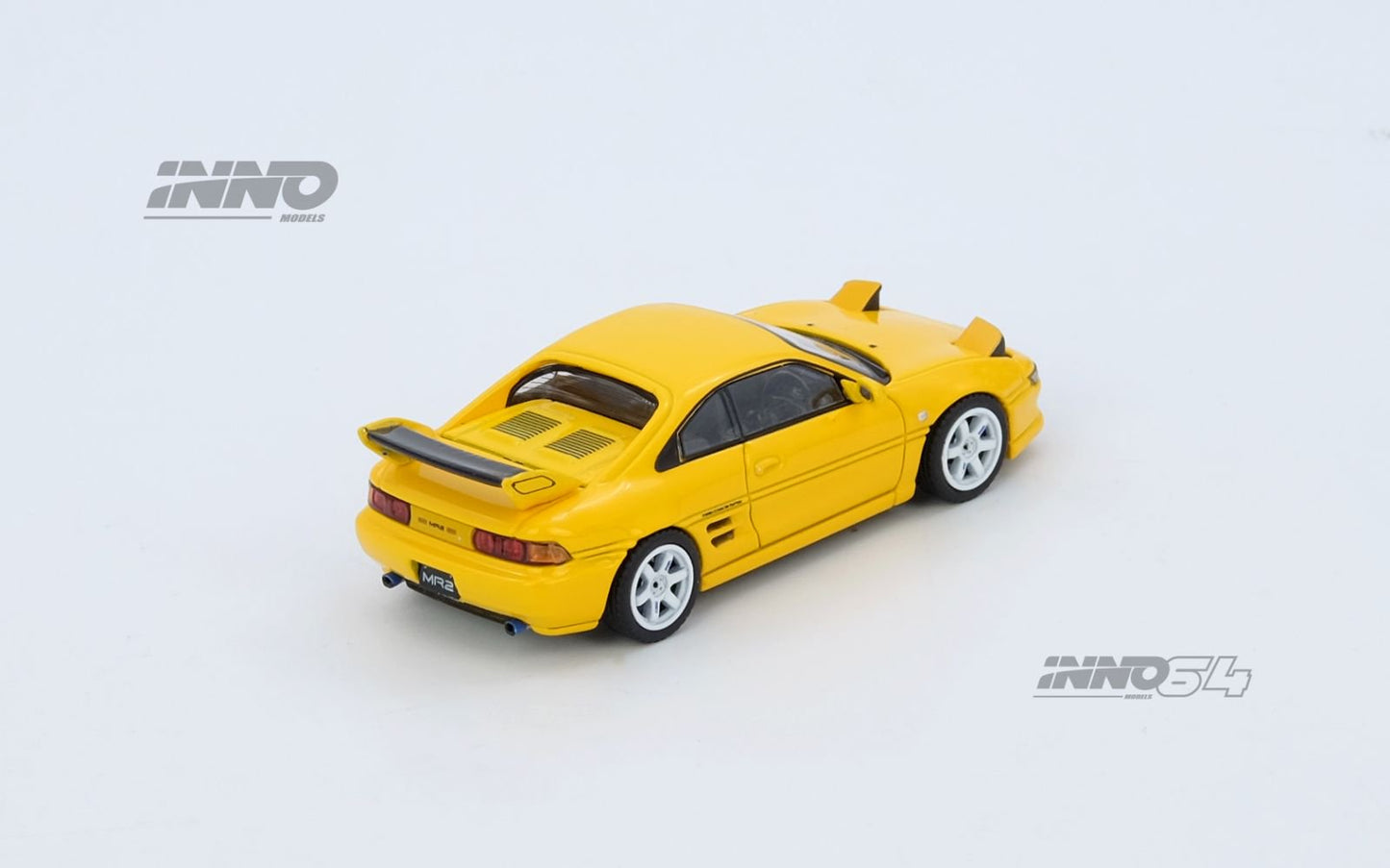 1/64 Toyota MR2 (SW20) Yellow - Inno64 - IN64-MR2-YL