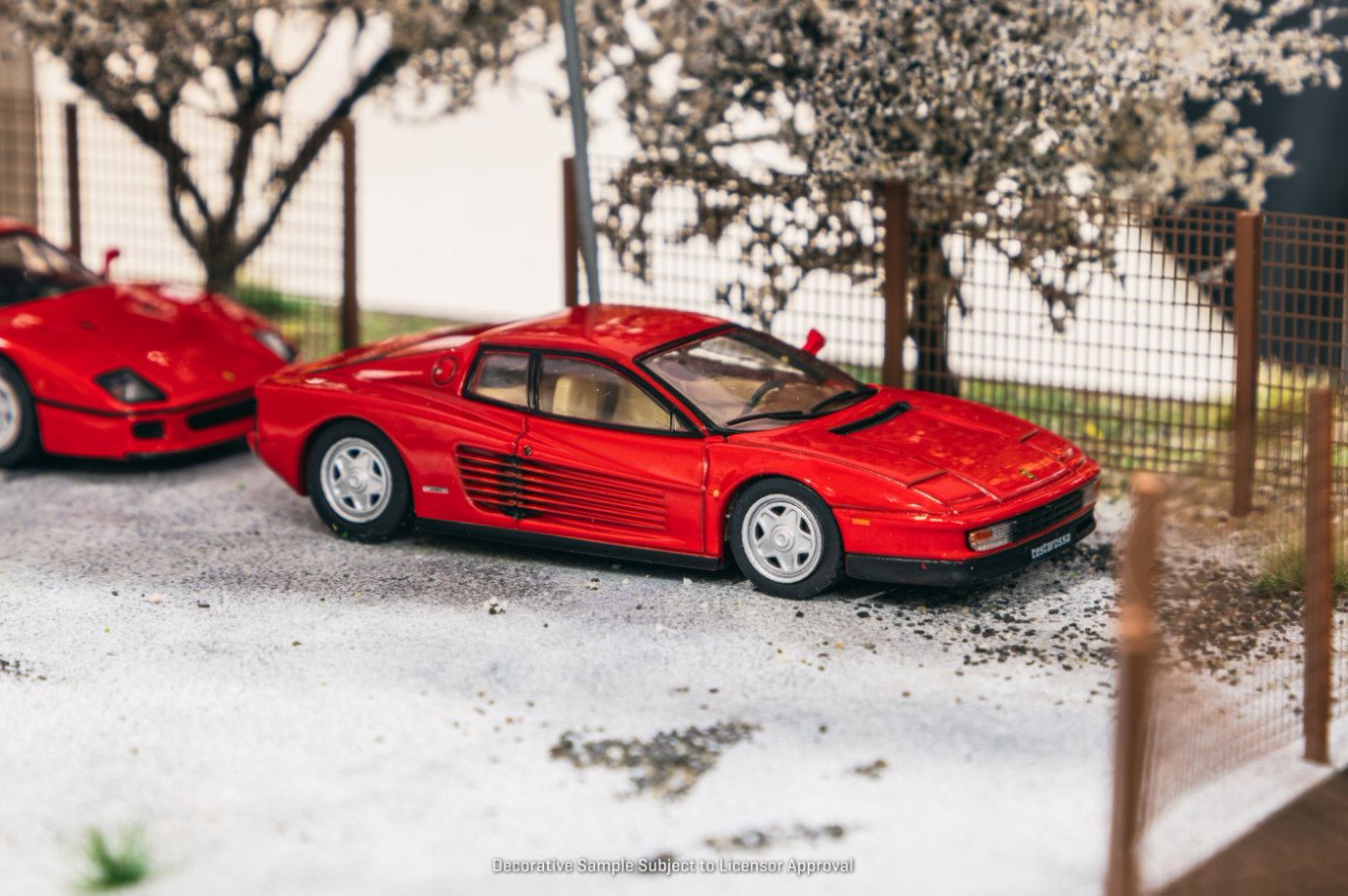 1/64 - FERRARI TESTAROSSA 1984 with English version book - IXO -IXC.FSD.FE.010-E