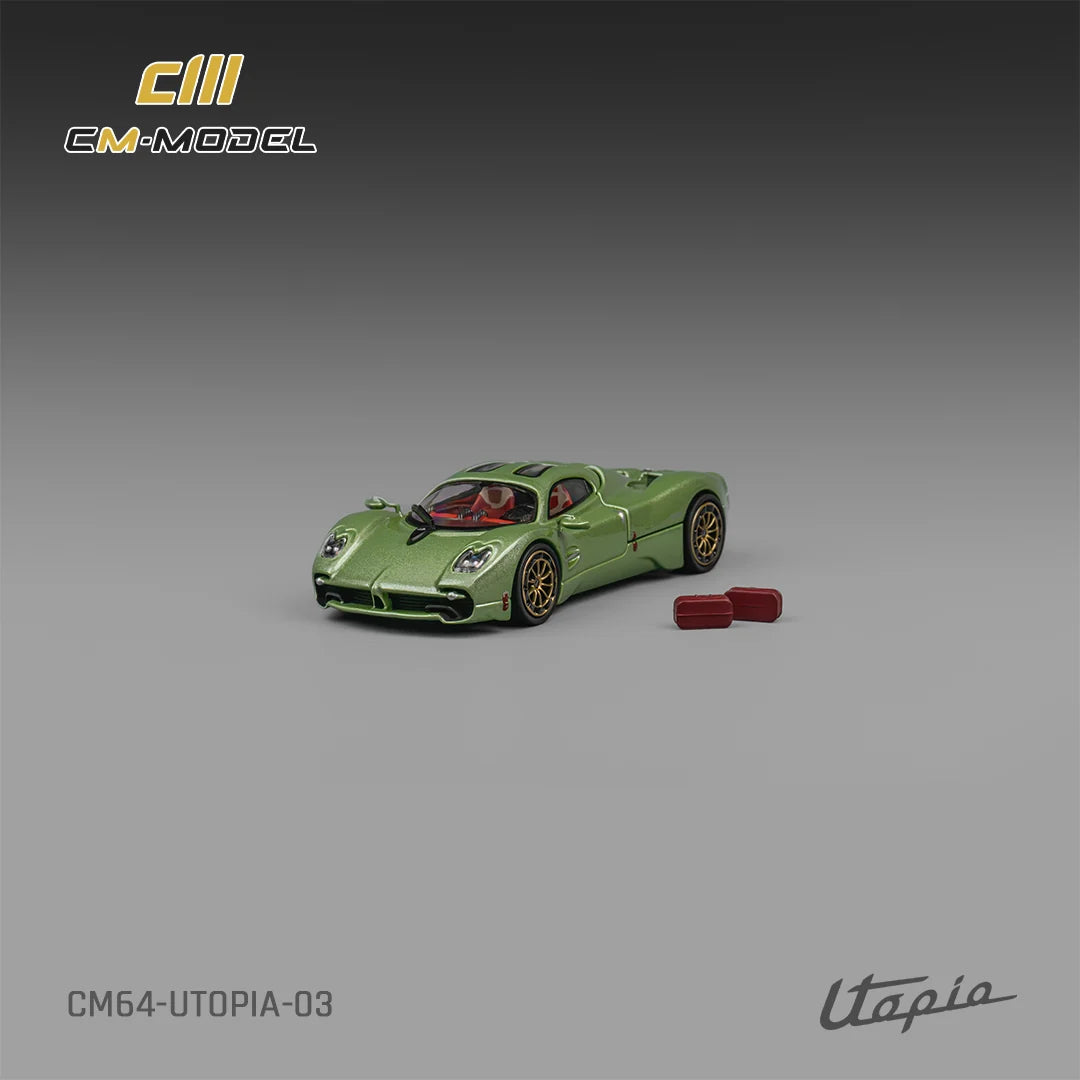 1/64 - Pagani Utopia Metallic Green - CM Models - CM64-Utopia-03